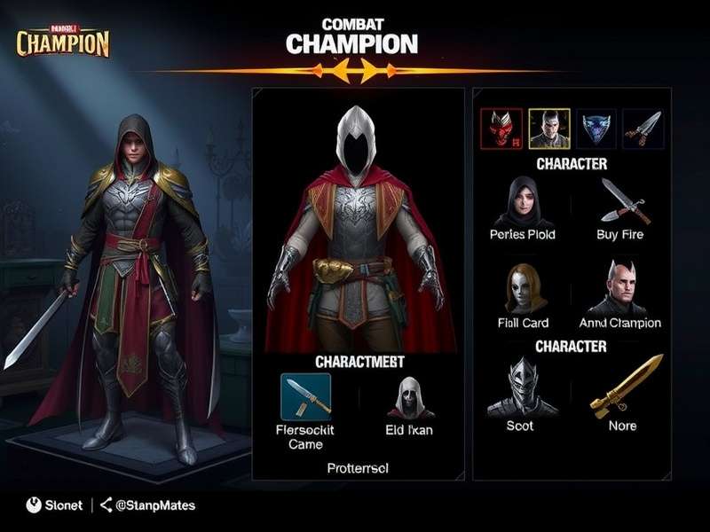 Combat Champion Character Selection